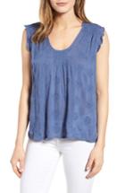 Women's Velvet By Graham & Spencer Mandala Embroidered Top