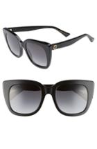 Women's Gucci 51mm Cat Eye Sunglasses -