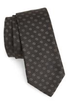 Men's Gucci Gg Tinev Silk Jacquard Tie