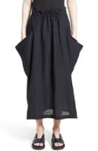 Women's Y's By Yohji Yamamoto Side Pocket Panel Skirt