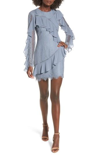 Women's Keepsake The Label Better Days Lace Minidress - Blue