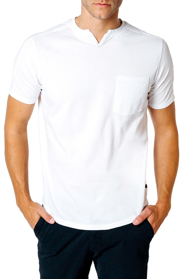 Men's Good Man Brand Premium Cotton T-shirt, Size - White