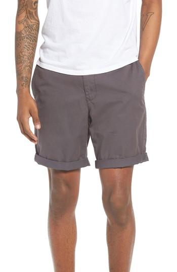 Men's The Rail Washed Cuffed Shorts - Beige