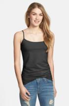 Women's Halogen 'absolute' Camisole, Size - Black