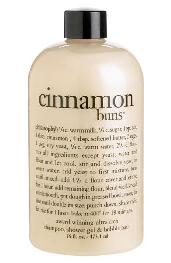 Philosophy 'cinnamon Buns' Shampoo, Shower Gel & Bubble Bath