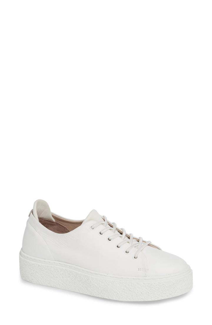 Women's Seychelles Poetic Platform Sneaker .5 M - White