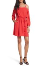 Women's Rebecca Minkoff Paradise Off The Shoulder Dress - Coral