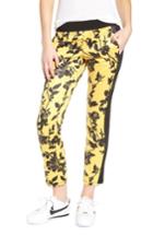 Women's Pam & Gela Crop Track Pants - Yellow