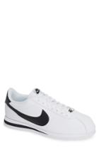 Men's Nike Cortez Basic Leather Sneaker .5 M - White