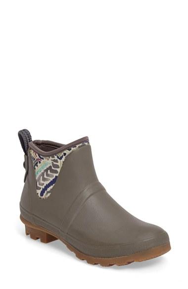 Women's Sakroots Mano Waterproof Rain Boot M - Grey