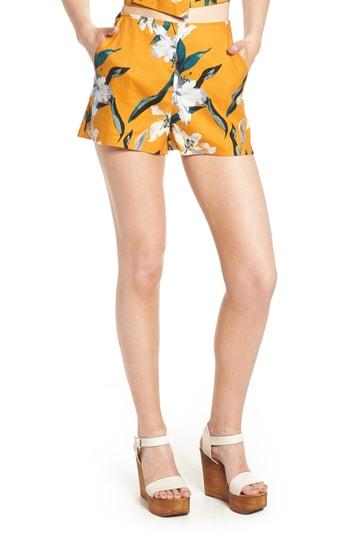 Women's Leith High Waist Linen Blend Shorts