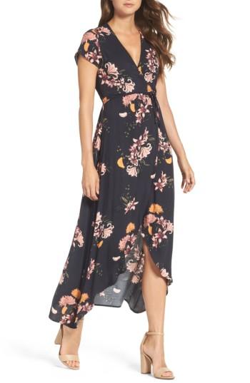Women's Knot Sisters Adeline Wrap Midi Dress