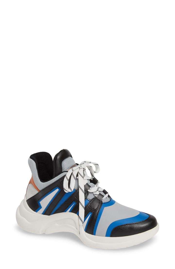 Women's Linea Paolo Rayne Sneaker .5 M - Grey