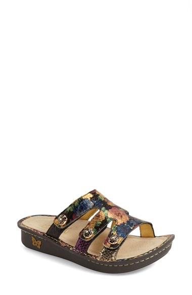 Women's Alegria 'venice' Sandal -6.5us / 36eu - Black