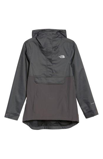 Women's The North Face Cadet Anorak Rain Jacket - Grey