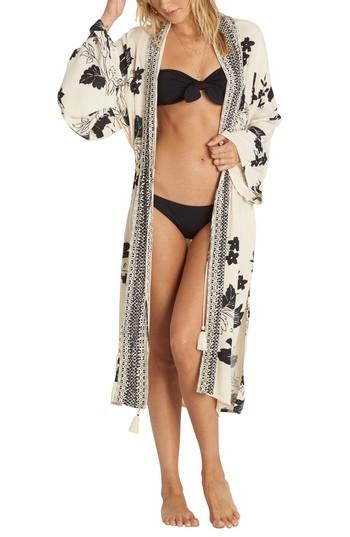 Women's Billabong Sea The Sun Kimono Jacket - Ivory