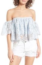Women's Lovers + Friends Bayside Off The Shoulder Top