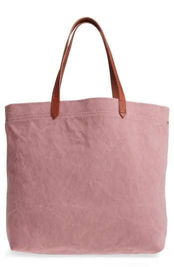 Madewell Canvas Transport Tote - Purple
