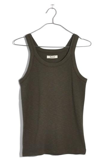 Women's Madewell Audio Tank - Green