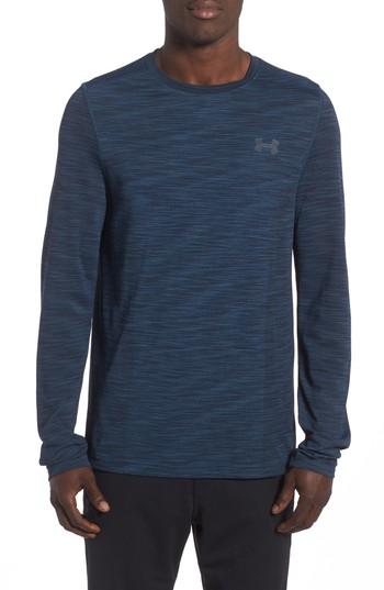 Men's Under Armour Threadborne Fitted Training T-shirt - Blue