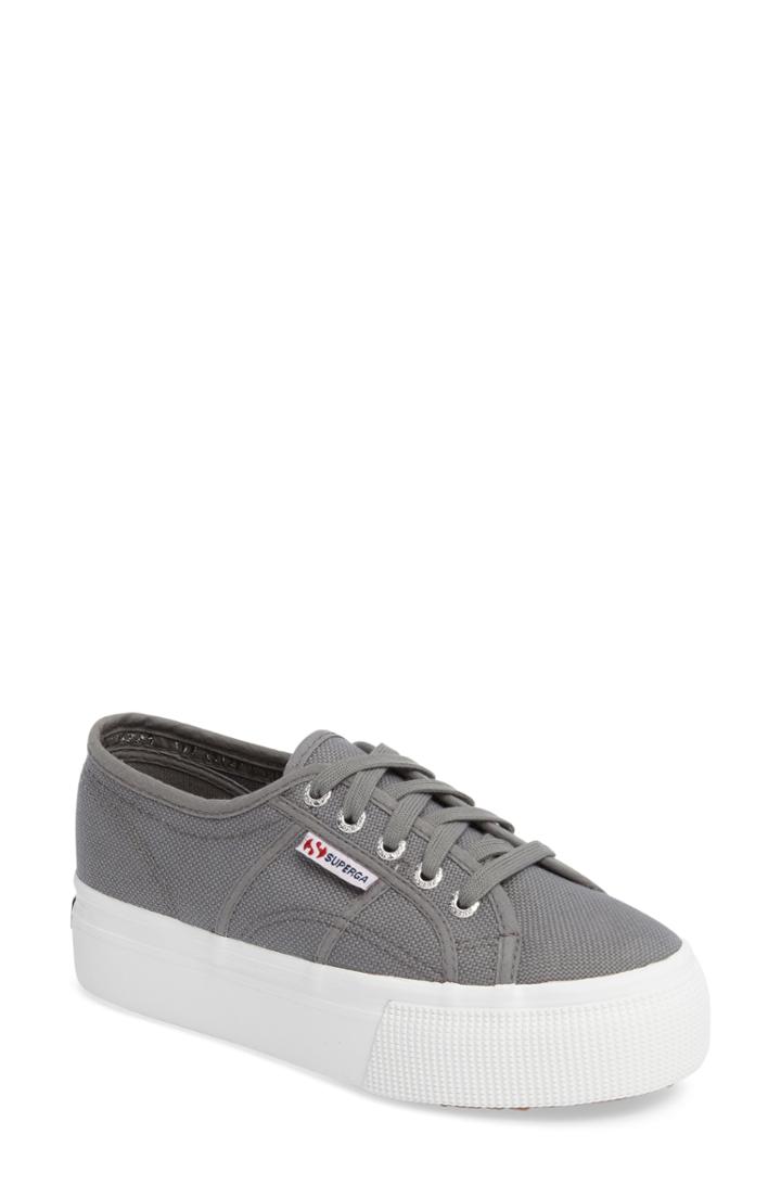 Women's Superga 'acot Linea' Sneaker .5us / 38eu - Grey