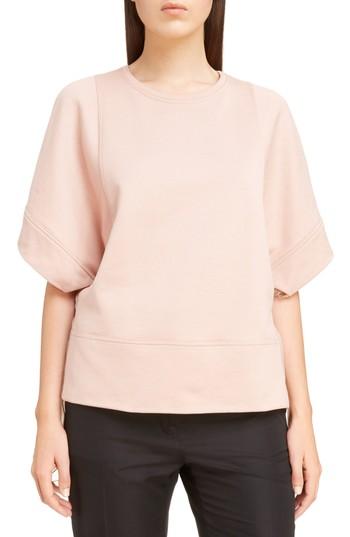 Women's N Degree21 Chiffon Back Sweatshirt Us / 36 It - Pink