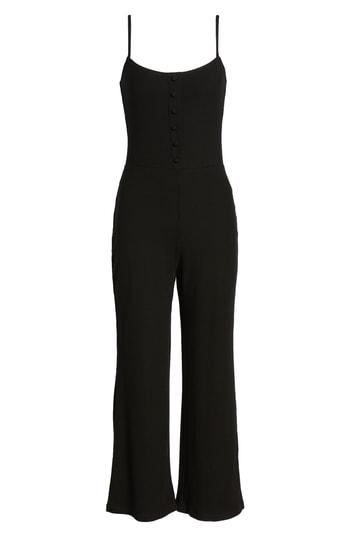 Women's Reformation Phoebe Jumpsuit - Black