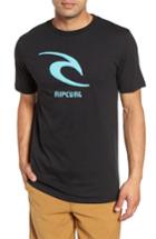 Men's Rip Curl Threaded Classic T-shirt - Black
