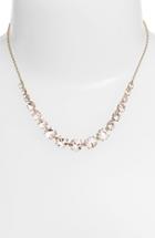 Women's Marchesa Crystal Frontal Necklace