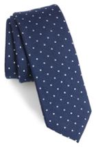 Men's 1901 Legro Dot Silk Tie, Size - Blue