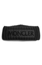 Moncler Rib Knit Headband, Size - Black
