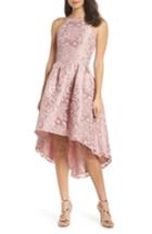 Women's Chi Chi London Lace Dip High/low Dress - Pink