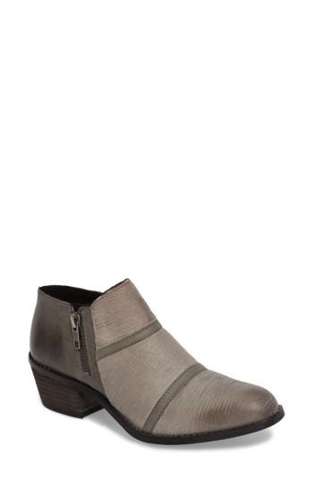 Women's Charles By Charles David Farren Low Textured Bootie .5 M - Grey