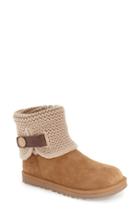 Women's Ugg Shaina Knit Cuff Bootie M - Brown