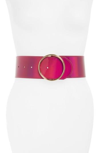 Women's Lodis High Waist Stretch Belt - Fuchsia