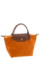 Longchamp 'mini Le Pliage' Handbag - Orange