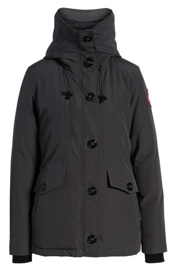 Women's Canada Goose 'rideau' Slim Fit Down Parka (2-4) - Grey