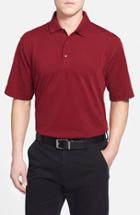 Men's Cutter & Buck 'championship' Classic Fit Drytec Golf Polo - Red (online Only)