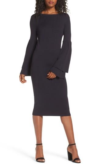 Women's Chelsea28 Bell Sleeve Sweater Dress - Blue
