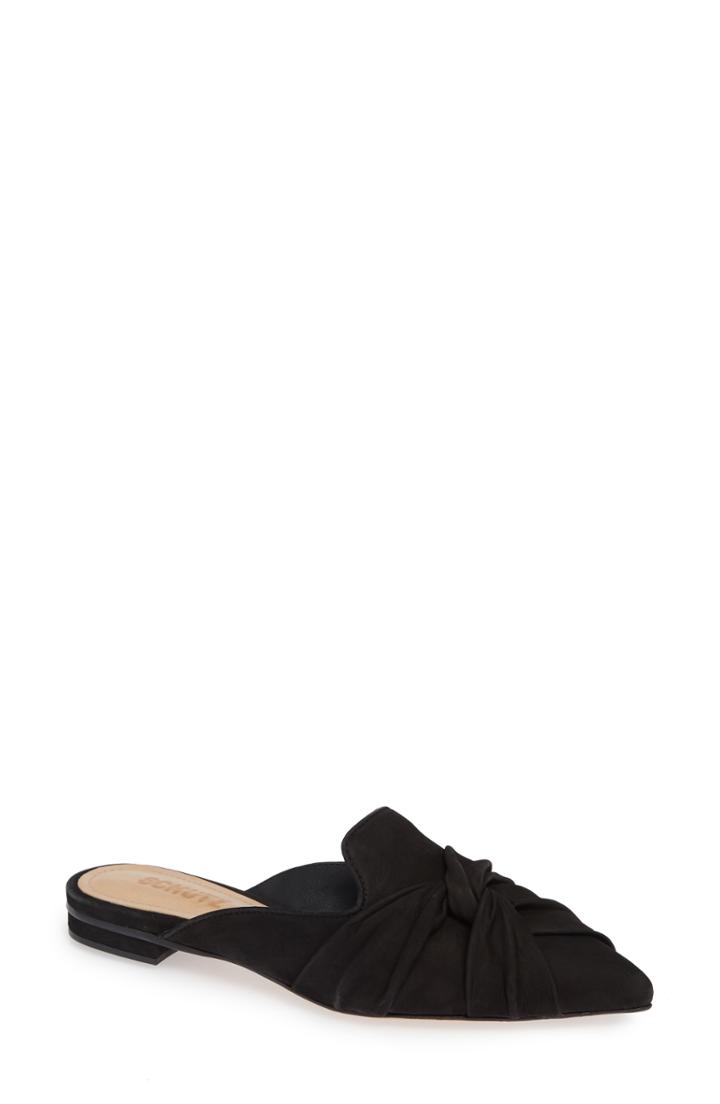 Women's Schutz Tina Pointy Toe Slide .5 M - Black