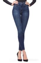 Women's Good American Good Waist Hook & Eye Detail Ankle Skinny Jeans - Blue