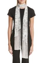 Women's Etro Maharaja Print Scarf With Fringe