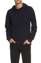 Men's Vince Waffle Knit Pullover Hoodie - Blue