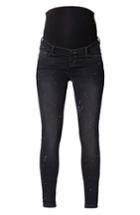 Women's Supermom Over The Belly Skinny Maternity Jeans - Grey