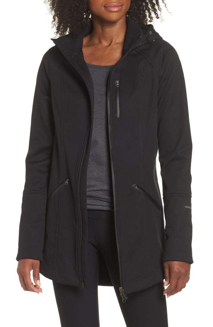 Women's Zella Aero Hooded Soft Shell Training Jacket