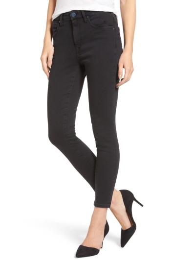 Women's Mavi Jeans Tess High Waist Ankle Skinny Jeans X 27 - Black