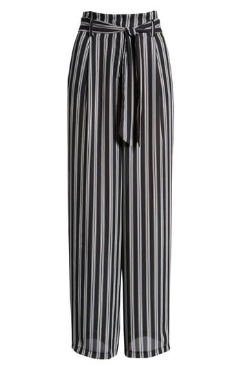 Women's Leith Tie Waist Culottes, Size - Black