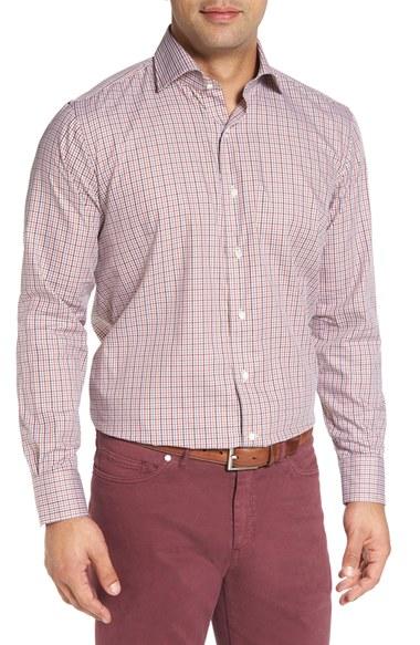 Men's Peter Millar Alpine Fit Check Sport Shirt