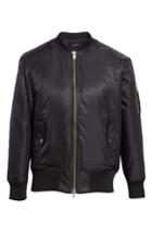 Men's Stampd Van Ness Bomber Jacket - Black