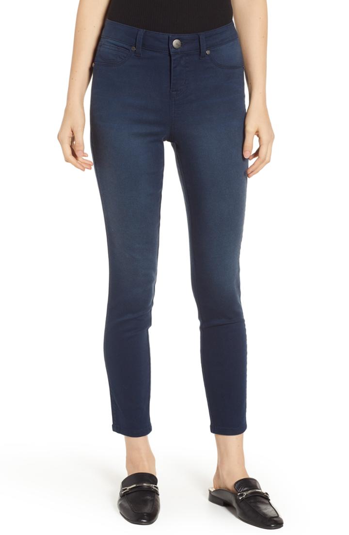 Women's 1822 Denim Thermal High Waist Skinny Jeans - Black